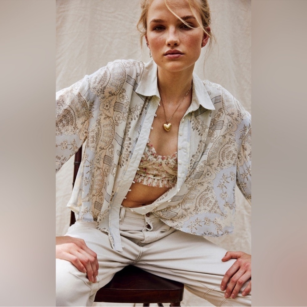 Free People
Women's Virgo Baby Button-Down Shirt